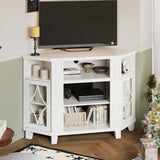 Wholesale Corner TV Stands for TVs up to 55'', Media Console Table