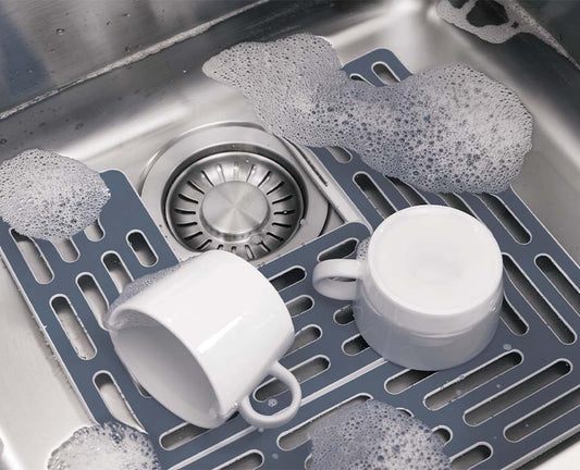Sink Saver™ Grey Adjustable Sink Mat