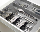 DrawerStore™ Grey Cutlery, Utensil & Gadget Organiser