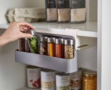 CupboardStore™ Grey Under-shelf Spice Rack