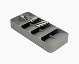 DrawerStore™ Large Grey Cutlery Organiser
