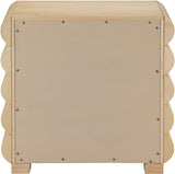 Maverick Side Table - Exquisite Ash Veneer Night Stand with Timeless Elegance for Any Room Decor