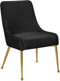 Ace Velvet Dining Chair Set (Set of 2)