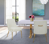 Ace Velvet Dining Chair Set (Set of 2)