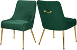 Ace Velvet Dining Chair Set (Set of 2)