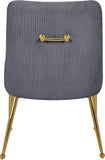 Ace Velvet Dining Chair Set (Set of 2)