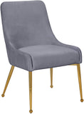 Ace Velvet Dining Chair Set (Set of 2)