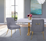 Ace Velvet Dining Chair Set (Set of 2)