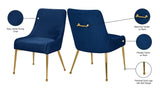 Ace Velvet Dining Chair Set (Set of 2)