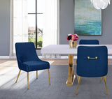 Ace Velvet Dining Chair Set (Set of 2)