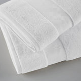 Turkish 600gsm Cotton 2-Piece Bathroom Sheet Set, White