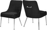 Ace Velvet Dining Chair Set (Set of 2)