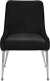 Ace Velvet Dining Chair Set (Set of 2)