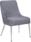 Ace Velvet Dining Chair Set (Set of 2)