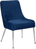 Ace Velvet Dining Chair Set (Set of 2)