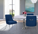 Ace Velvet Dining Chair Set (Set of 2)