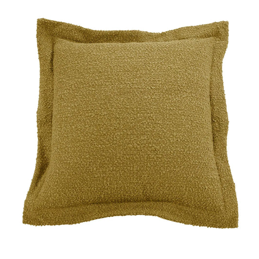 Patio Scroll Puff Ottoman Cover & Cushion- Alicante Gold