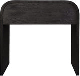 Cresthill Mid Century Night Stand - Stylish Curved Design with Durable Solid Wood and Ample Storage