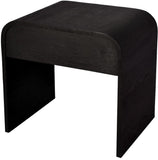 Cresthill Mid Century Night Stand - Stylish Curved Design with Durable Solid Wood and Ample Storage