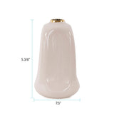 Christana Concaved Ceramic Vase- Tall