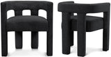 Athena Contemporary Accent Chair - Elegant Minimalist Design for Dining and Relaxation Comfort