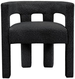 Athena Contemporary Accent Chair - Elegant Minimalist Design for Dining and Relaxation Comfort