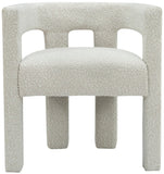 Athena Contemporary Accent Chair - Elegant Minimalist Design for Dining and Relaxation Comfort