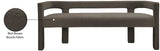 Athena Elegant Contemporary Bench for Stylish Comfort, Minimalistic Design, and Cozy Relaxation