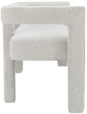 Athena Elegant Contemporary Bench for Stylish Comfort, Minimalistic Design, and Cozy Relaxation