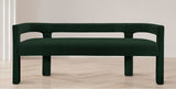 Athena Elegant Contemporary Bench for Stylish Comfort, Minimalistic Design, and Cozy Relaxation