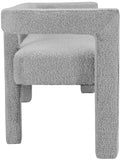 Athena Elegant Contemporary Bench for Stylish Comfort, Minimalistic Design, and Cozy Relaxation