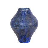 Zynsky Art Glass in Deep Azure Blue- Short