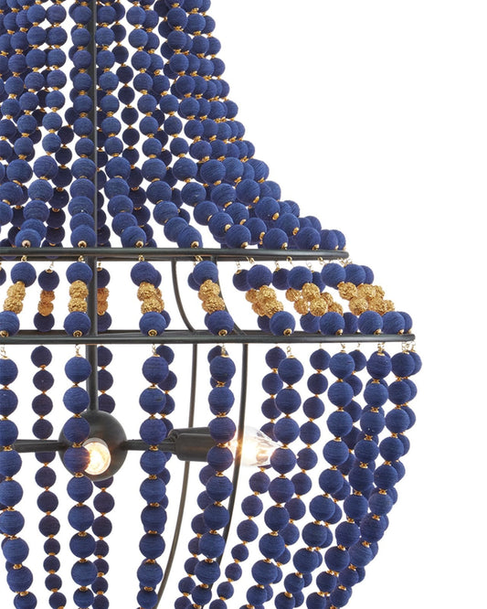 Penelope Blue Chandelier