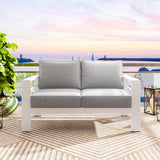 Outdoor Loveseat Aluminum Patio Furniture Sofa