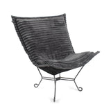 Puff Chair Shar Pei Charcoal/Black