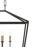 Denison Rectangular Black Lantern