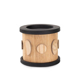 Robin Baron Winfield Wooden Candle Holder- Small