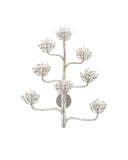 Agave Americana Silver Wall Sconce
