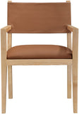 Avon - Vegan Leather Dining Arm Chair