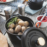 STAUB Cast Iron 1.25-qt Round Cocotte