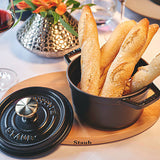 STAUB Cast Iron 1.25-qt Round Cocotte