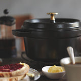 STAUB Cast Iron 2.75-qt Round Cocotte