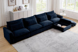 PERTH 157" 4-Seater Sofa with 1 Ottoman