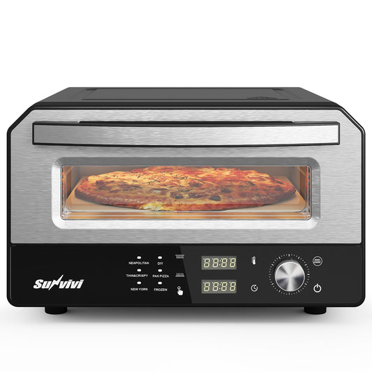 Electric Indoor Pizza Oven, Countertop Pizza Maker