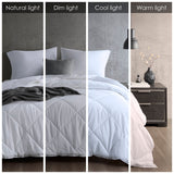 Jersey Knit Cool Touch Oversized Down Alternative Comforter