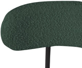 Beacon Stool Set of 2 - Modern Counter Height Stools with Elegant Curved Backs and Sturdy Frame