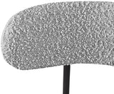 Beacon Stool Set of 2 - Modern Counter Height Stools with Elegant Curved Backs and Sturdy Frame