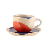 GIRO Cappuccino Cups & Saucers 150ml Set of 6