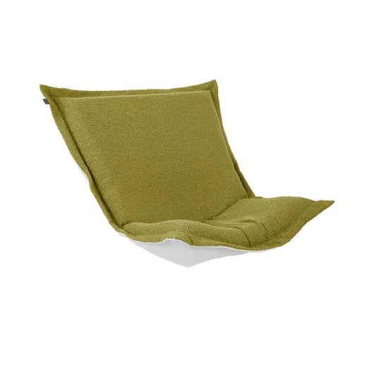 Patio Scroll Puff Chair Cover & Cushion- Alicante Moss