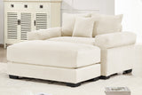 DESEO 54" Chair with 1 Ottoman